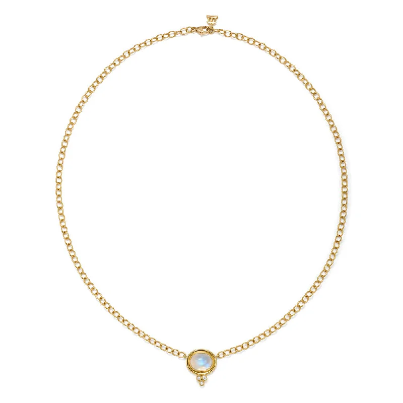 Delicate silver necklace-18K Lucrezia Necklace