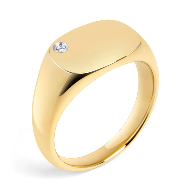 Soft curve ring-Calli Ring