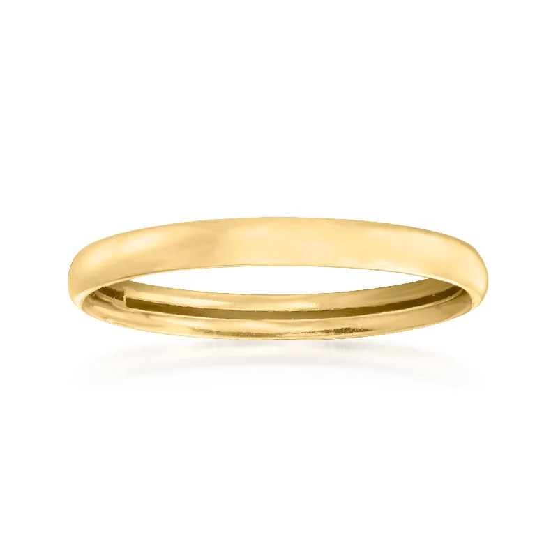 Light weave ring-Canaria 10kt Yellow Gold Polished Ring