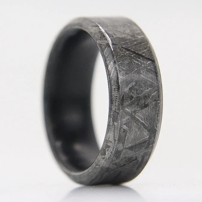 Layered tier ring-Meteorite Ring