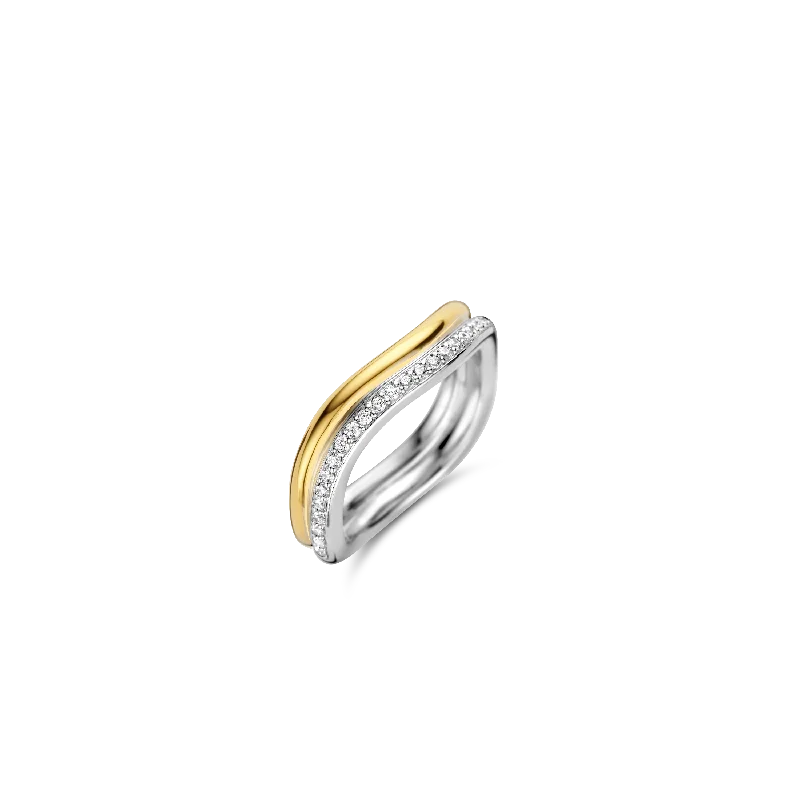 Hinged ring-TI SENTO Ring 12262ZY