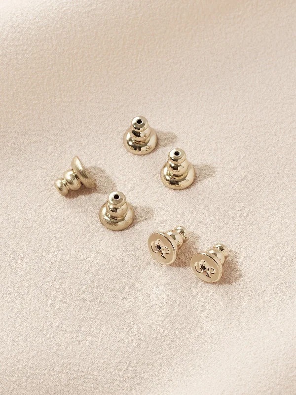 Ten-gem earrings-Earring Backings (3 Pairs)